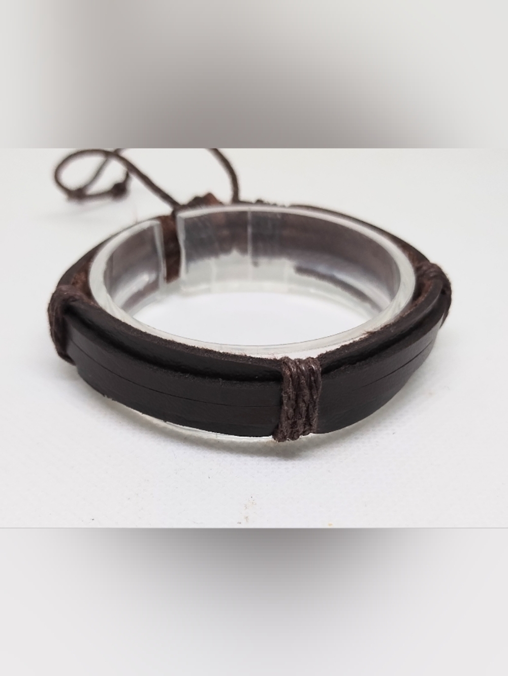 Men's Bracelet Leather‎ Brown New Jewelry G8